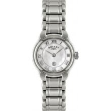 Rotary Lb02601-07l Ladies Quartz Watch