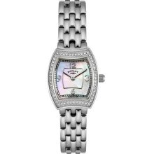 Rotary Women's White Crystal Watch Lb02082/07