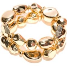 Ruby Rd Gold High Voltage Collection Bracelet