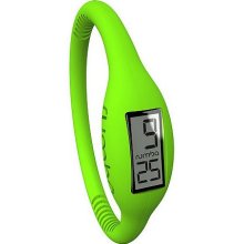 RumbaTime Original Ladies Digital Silicone Watch - Acid Green - Average