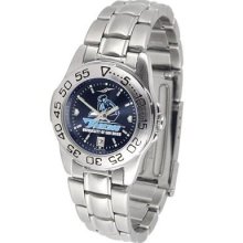 San Diego Toreros Ladies Stainless Steel Dress Watch