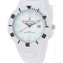 Sartego SRFK11 Unisex Plastic Resin Click Quartz Strap Interchangeable Colors