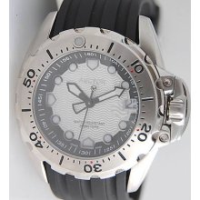 Sector Men's Diver 600 3h Series Silver Dial Watch 2651157055