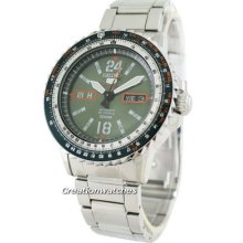 Seiko 5 Sports Automatic 24 Jewels 100m Srp349k1 Srp349k Srp349 Mens Watch