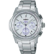 Seiko Wired Standard Solar Chronograph Model Agad030