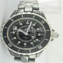 Sellhaorui Gypsophila Diamond Dive Quartz Watch Black Fully Real Cer