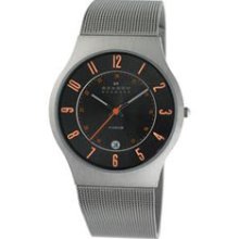 Skagen Denmark Grey Titanium Mens Watch 233XLTTMO