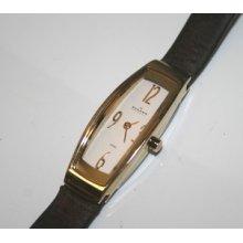 Skagen Denmark Leather Band Ladies Watch 522sgl