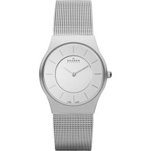 Skagen Silver Tone Mesh Watch