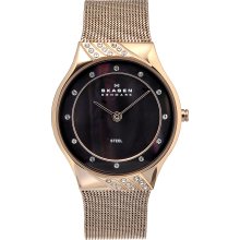 Skagen Women's 635SRR1 Japan Quartz Movement Analog Watch - 635SRR1