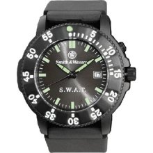 Smith & wesson tactical swat watch w/ rubber wristband