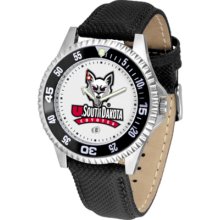 South Dakota Coyotes Competitor Men's Watch with Nylon / Leather Band