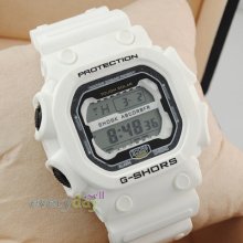 Square Case Sport Rubber Wrist Watches Mens Womens Unisex White Color Fashion