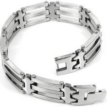 Stainless Steel Bracelet Link Bangle Chain Mens Cb12092