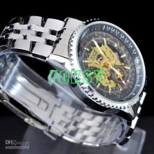 Stainless Steel Mens Men's Automatic Fashion Watche Luxury Watch Bra