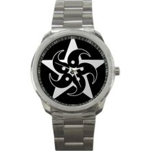 Star Sport Metal Watch Mw18 - Gray - Stainless Steel