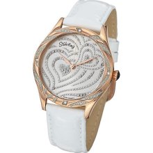 Stuhrling Original 582.2245p2 Aphrodite Elegante Rose Gold Layered Case,