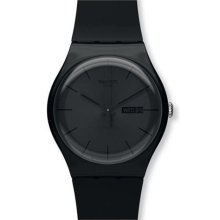 Swatch Black Rebel Mens Watch SUOB702 ...