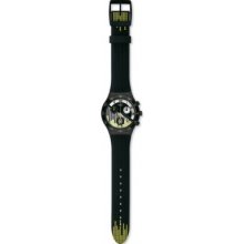 Swatch Mens Electro Vibes Silicone Watch Rrp Â£105