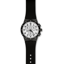 Swatch Twice Again Black Men's Watch SUSB401