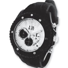 Swi55 Navy Mens Renegade Ipb-Plated Wht Dial Chronograph Watch XWA3445