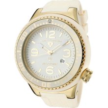 SWISS LEGEND Men's Neptune Beige Dial Beige Rubber