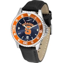 Syracuse Orange SU NCAA Mens Leather Anochrome Watch ...