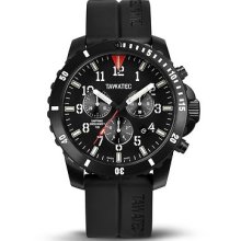 Tawatec Black Titan Chrono, Ics H3 Twt.07.96.81t,swissmade Tactical Watch