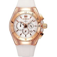 Technomarine 110047 Star Collection White Pink Gold Dial Quartz Movement 20 Atm.