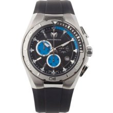 Technomarine Mens Cruise Sport Swiss Chronograph Black & Blue Watch Set