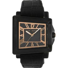 Ted Baker Black And Bronze Dial Designer Watch â€“ Te1072