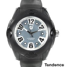 Tendence By Tondonco Brand New Black Blue Swiss Quartz Watch