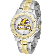 Tennessee Tech Golden Eagles Mens Stainless 23Kt Watch