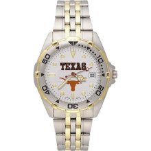 Texas Longhorns Men's All Star Bracelet Watch LogoArt