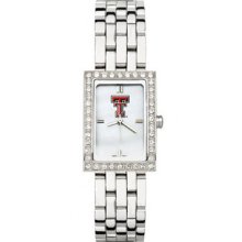 Texas Tech Red Raiders Ladies Allure Watch Stainless Bracelet LogoArt