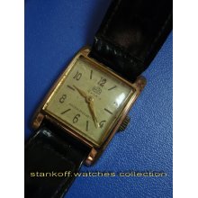 THIEL Rare cal. UMF 3D Old German Ellegant Circa 1957's Lady's Wristwatch