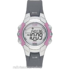 Timex 1440 Sports Chrono Mid Watch - Silver/pink/black