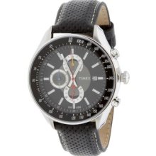 Timex Chronograph Dial Watch (black / Silver)