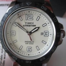 Timex Expedition Indiglo Men's Watch Quartz Stainless S Nylon Strap Original