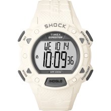 Timex Expedition Shock Chrono Alarm Timer - White