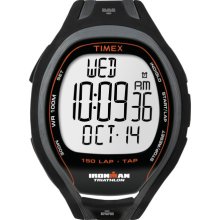 Timex Ironman Sleek 150-Lap Tapscreen Watch - Full-Size - Men's Black, One Size