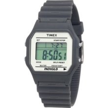 Timex Mens T2n2659j Fashion Digitals Premium Grey Watch Wristwatch Fast Ship