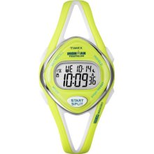 Timex T5k656 Ironman 50 Lap Sleek Mid Size Watch - Lime