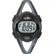 Timex Unisex T5K039 Black Resin Quartz Watch with Digital Dial