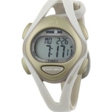 Timex Women S T5k4509j Ironman 50-lap Sleek Bone Case Sports Watch Fast Shi