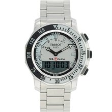 Tissot Watches Men's Sea Touch Analog Digital Chronograph T0264201103