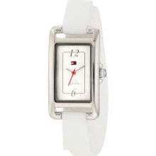 Tommy Hilfiger Double Wrap White Silicon Ladies Watch 1781225