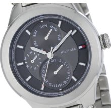 Tommy Hilfiger Men Multifunction Subdial Classic Stainless Steel Watch 1710261