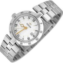 Torrini Designer Women's Watches, Arcetri 2000 Midi - Automatic White Dial Watch