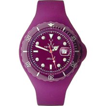 Toy Jelly Purple Dial Unisex Watch #JY18AM